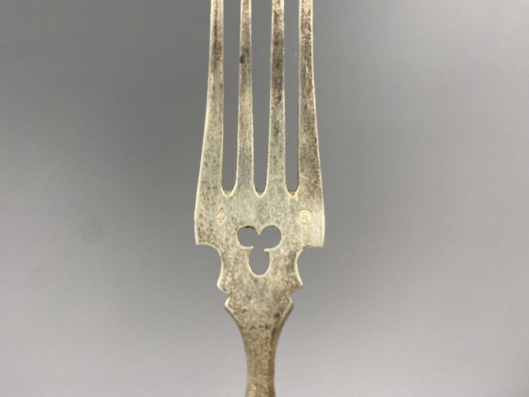 Ensemble de 6 fourchettes et 6 couteaux en argent (925) et manche en nacre - Po…