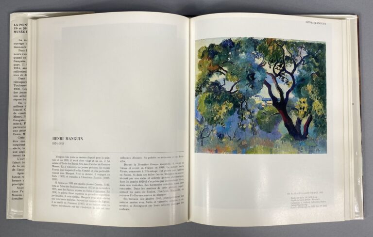 Ensemble de livres d'art comprenant: - - La peinture française au XIX et XXe si…