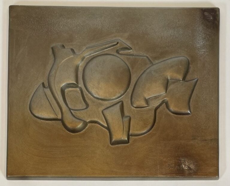 Étienne HAJDU (1907-1996) dans le goût de (02506) - Composition - Relief en aci…