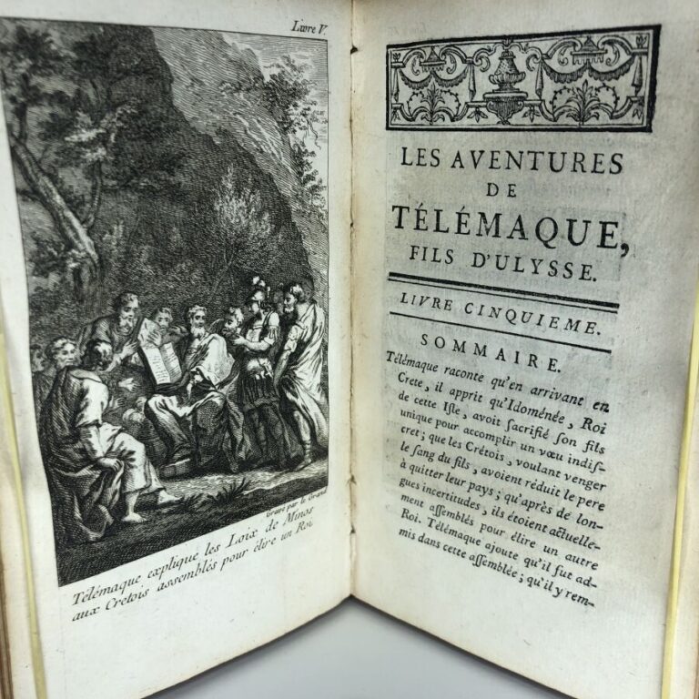 FENELON (François). - Les Aventures de Télémaque, Fils d'Ulysse. Édité à Paris…