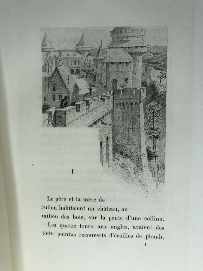 FLAUBERT (Gustave). - La légende de Saint Julien l'hospitalier. Édité à Paris c…