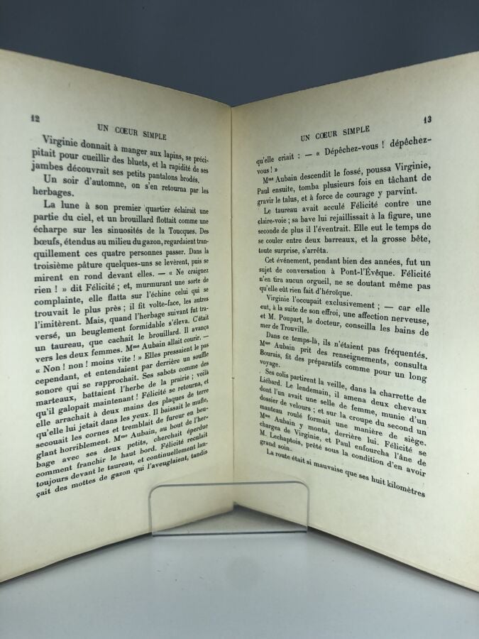 FLAUBERT (Gustave). - Trois contes, un couer simple, La légende de Saint Julien…