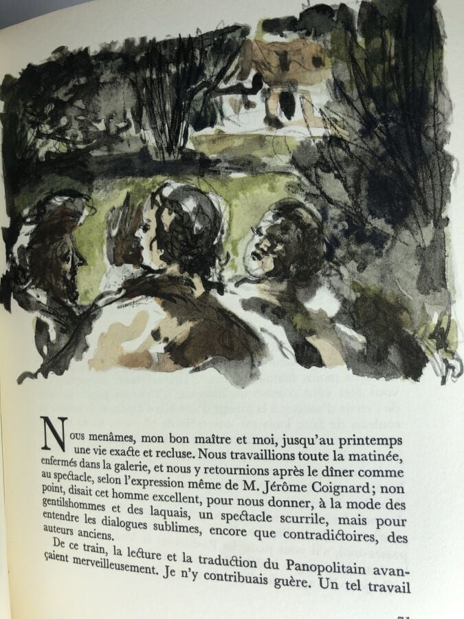 France (Anatole). - Le crime de Sylvestre Bonnard. Édité à Paris chez La belle…