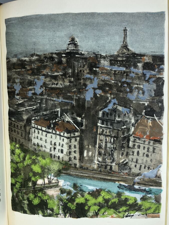 FRANCE (Anatole). - Monsieur Bergeret a Paris. Édité à Paris chez la belle édit…