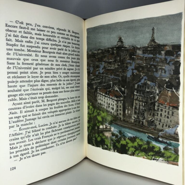 FRANCE (Anatole). - Monsieur Bergeret a Paris. Édité à Paris chez la belle édit…
