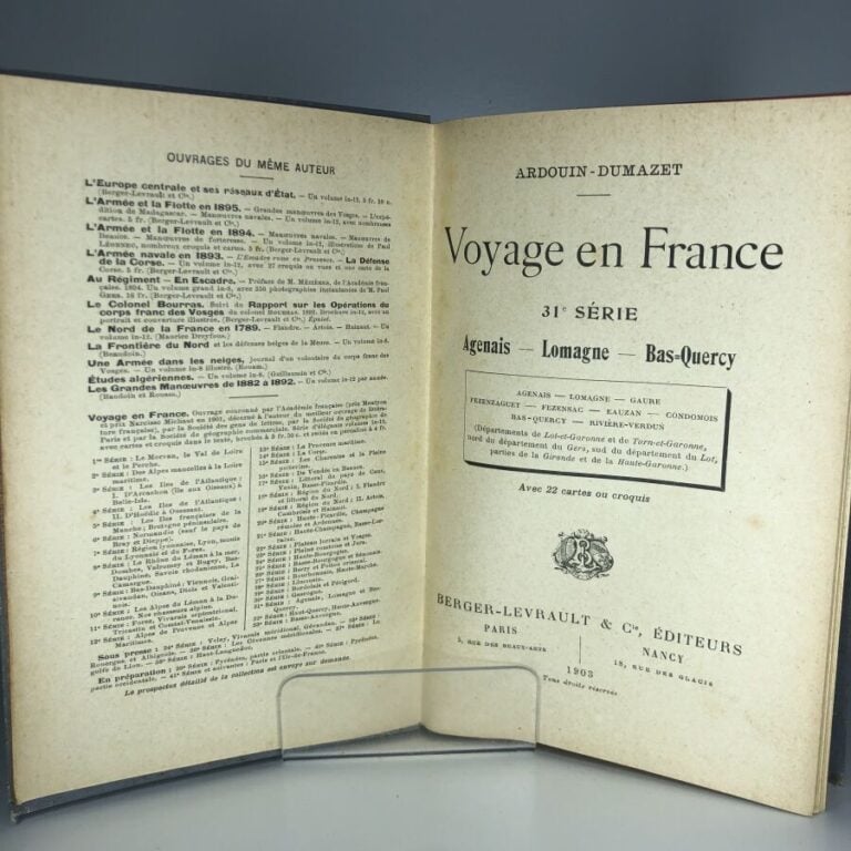 [GEOGRAPHIE] DUMAZET (Ardouin). - Voyage en France, Agenais, Lomagne, Bas=Querc…