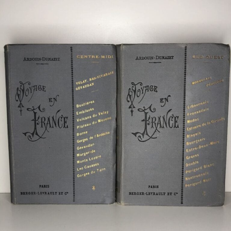 [GEOGRAPHIE] DUMAZET (Ardouin). - Voyage en France. Édité à Paris chez Berger L…