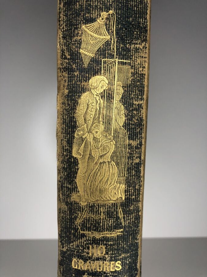 GOLDSMITH. - Le vicaire de Wakefield. Édité à Paris chez Bourgueleret en 1838.…