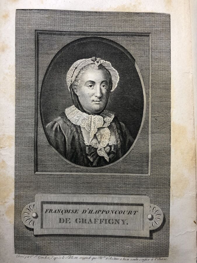 GRAFIGNY (Madame de). - OEuvres complètes de madame de Grafigny. Édité à Paris…