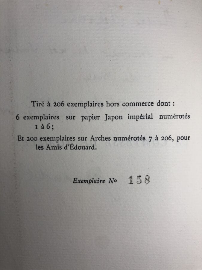GREGH (Fernand). - La comtesse de Noailles. Édité sans lieu d'édition chez les…