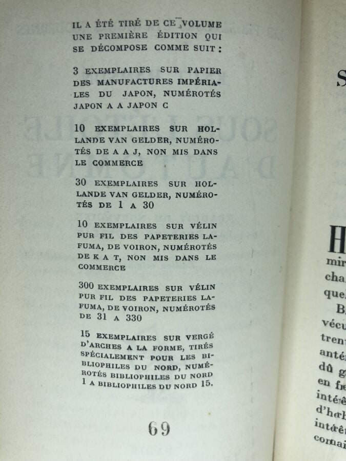HAMSUN (Knut). - Sous l'étoile d'automne. Édité à Paris chez Rieder en 1928. De…