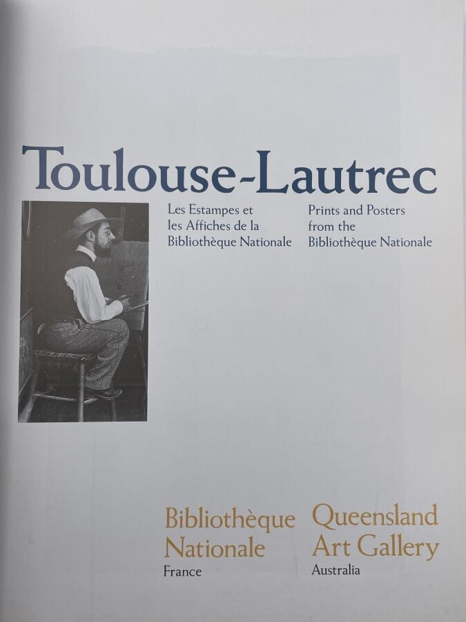 HENRI DE TOULOUSE LAUTREC- Les Lautrec de Lautrec. Les Estampes et des Affiches…