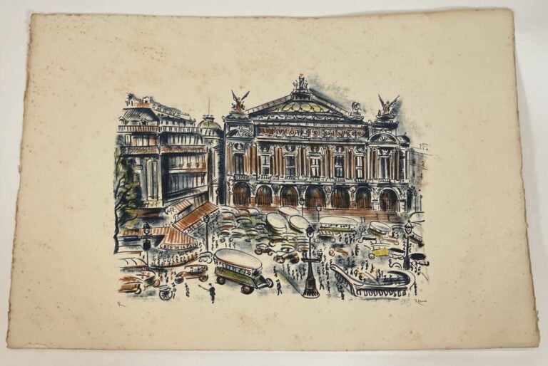 Irène RÉNO (Irena Hassenberg) (1883-1953) - Paris - Ensemble de 9 lithographies…