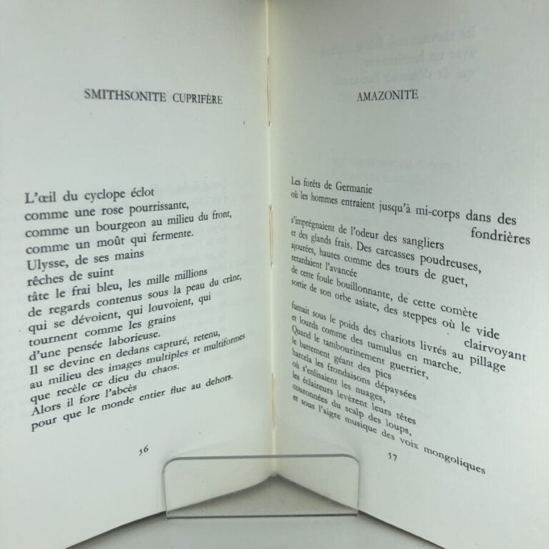 JACQUEMARD (Simone). - Dérive au zénith. Édité à Paris chez Seuil en 1965. De f…