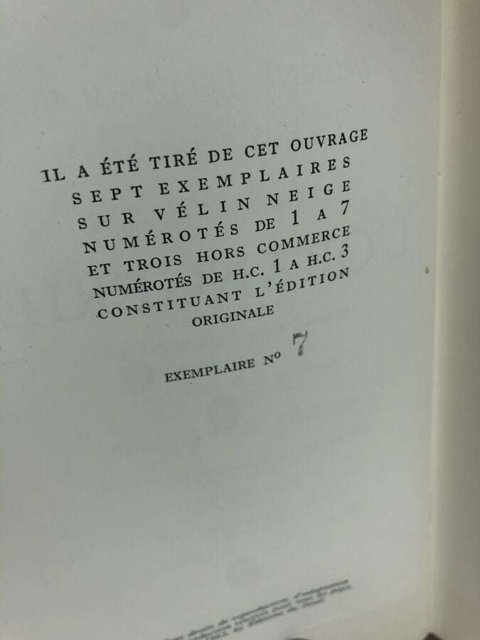 JACQUEMARD (Simone). - L'orangerie. Édité à Paris chez Seuil en 1963. De format…