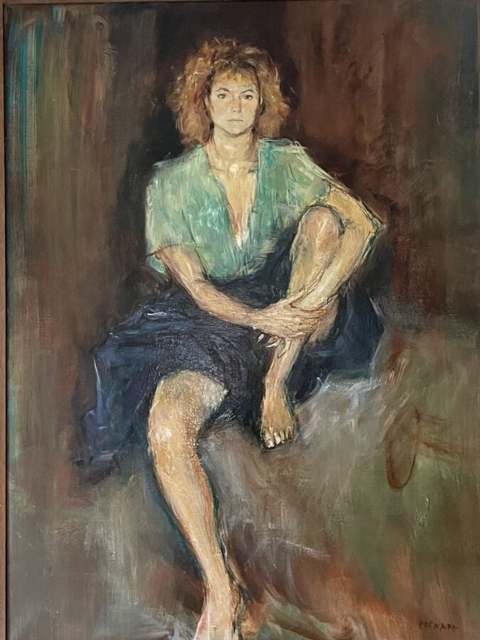 Jacques PECNARD (1922-2012) - Debby - Huile sur toile - Signée en bas à droite…
