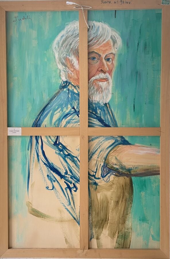 Jacques PECNARD (1922-2012) - Judith n° 97 - Huile sur toile - Signée en bas à…