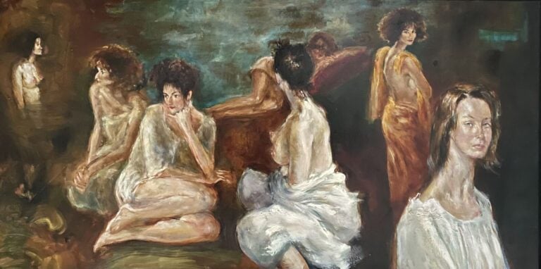 Jacques PECNARD (1922-2012) - Les dames de la côte - Qui sommes nous, où allons…