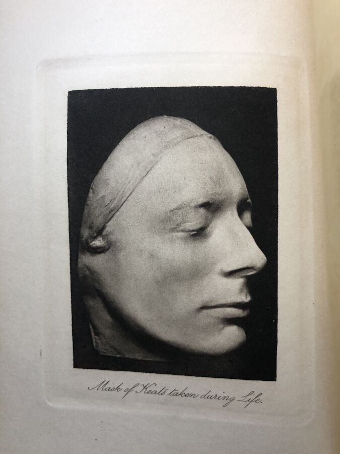 KEATS (John). - Poésies de John Keats. Édité à Paris chez maison du livre en 19…