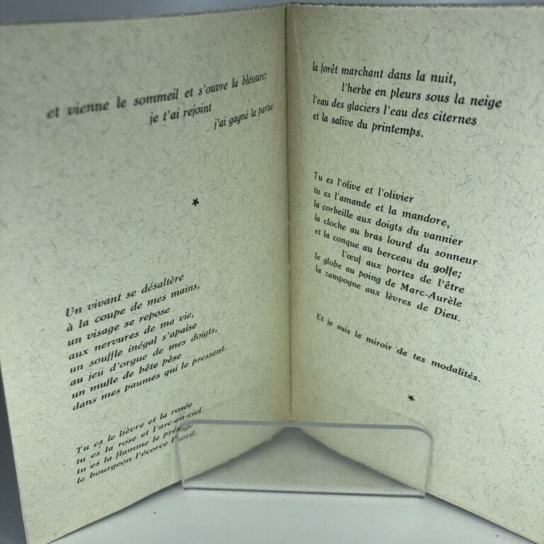 KOCHNITZKY (Léon). - Onzième cahier de, habitude de la poésie. Édité à Paris ch…