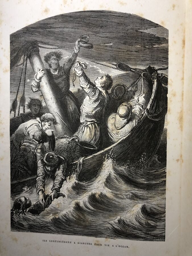 LAPORTE A. - Récits de vieux marins. Édité à Paris chez Théodore Lefèvre et Cie…