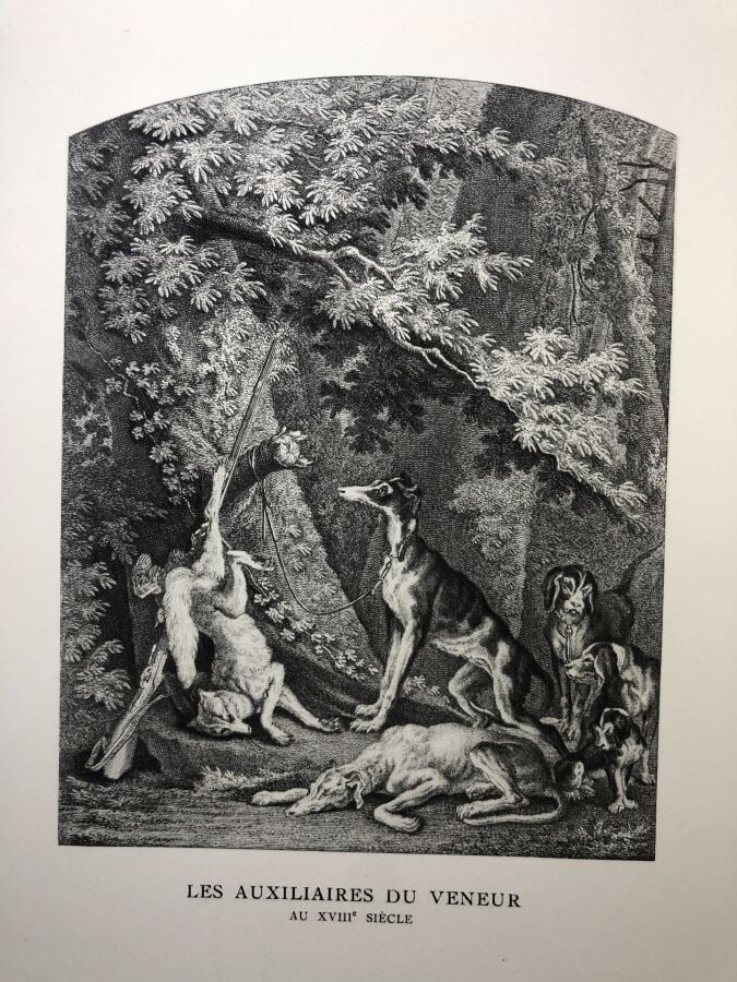 LE VERRIER DE LA CONTERIE. - L'école de la chasse aux chiens courants. Édité à…
