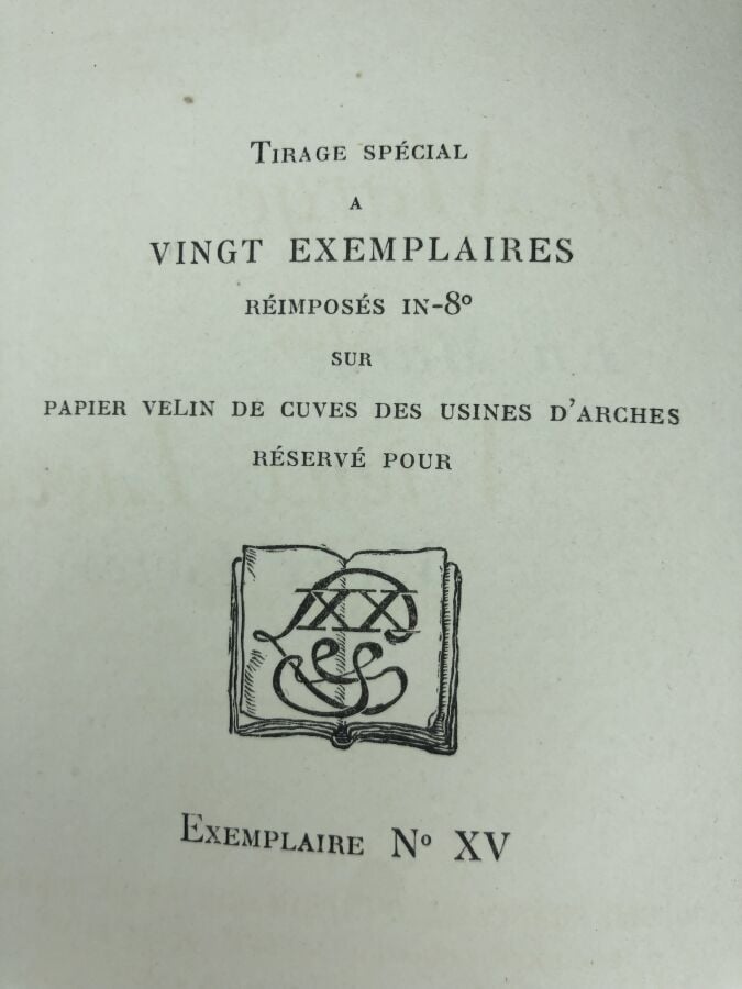 LEMAITRE (Jules). - En marge des vieux livres, deuxième série. Édité à Paris ch…