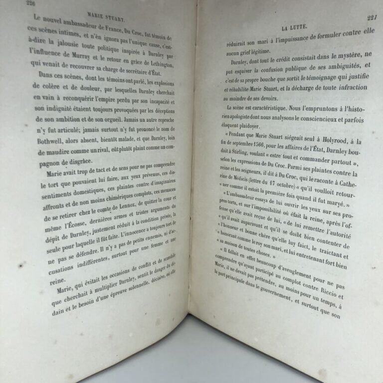 LESCURE (M. de). - Marie Stuart. Édité à Paris chez Paul Ducrocq sans date. De…