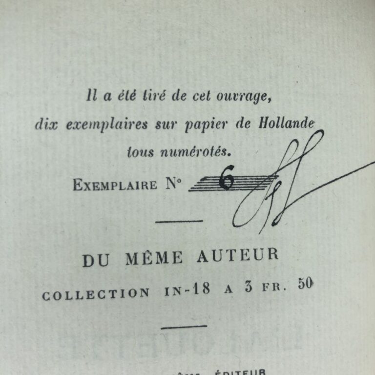 LEVEL (Maurice). - L'alouette. Édité à Paris chez Ernest Flammarion en 1919. De…