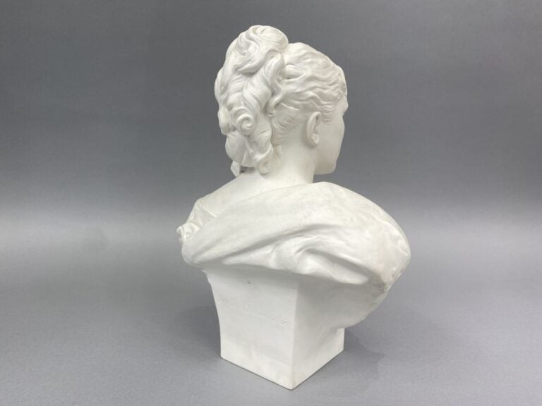 Louis Julien FRANCESCHI (1825-1893) KRAUSS - Sujet en biscuit représentant un b…