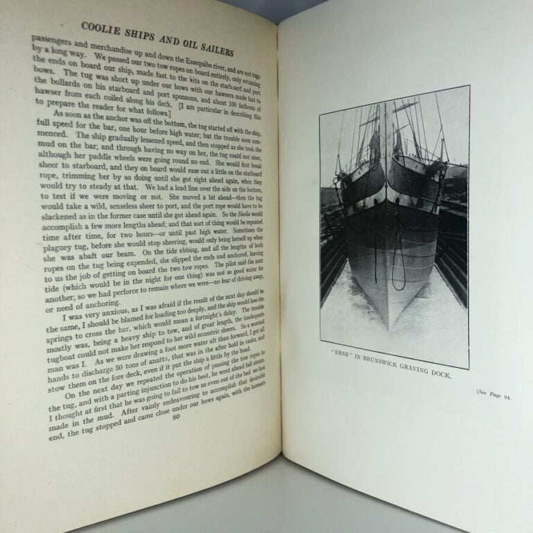 LUBBOCK (Basil). - Coole ships and oil sailers. Édité à Glasgow chez Brown, son…