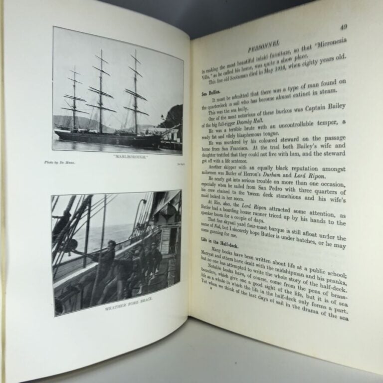 LUBBOCK (Basil). - The last of the Windjammers. Édité à Glasgow chez Brown son…