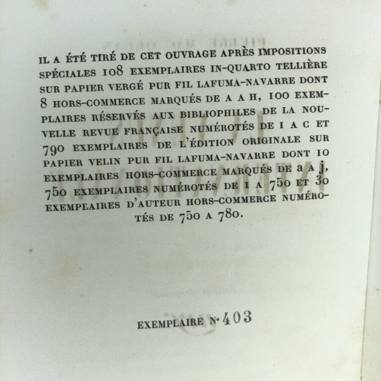 MAC ORLAN (Pierre). - La vénus internationale. Édité à Paris chez NRF en 1923.…