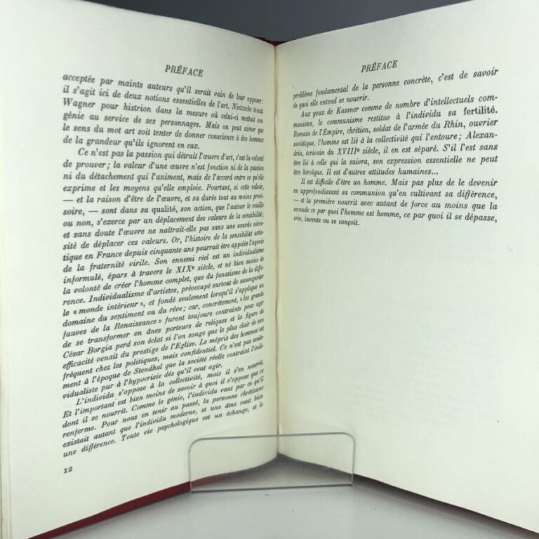 MALRAUX (André). - Le temps du mépris. Édité à Paris chez Albert Skira en 1945.…