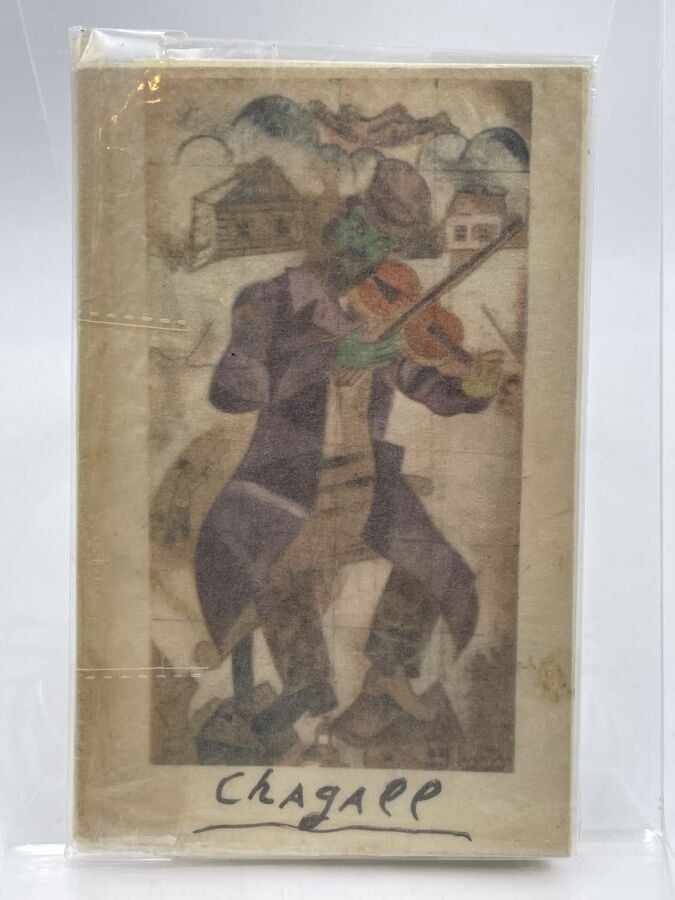 MARC CHAGALL- George Schmidt, Hazan, Paris, s.d. avec signature de Marc Chagall…
