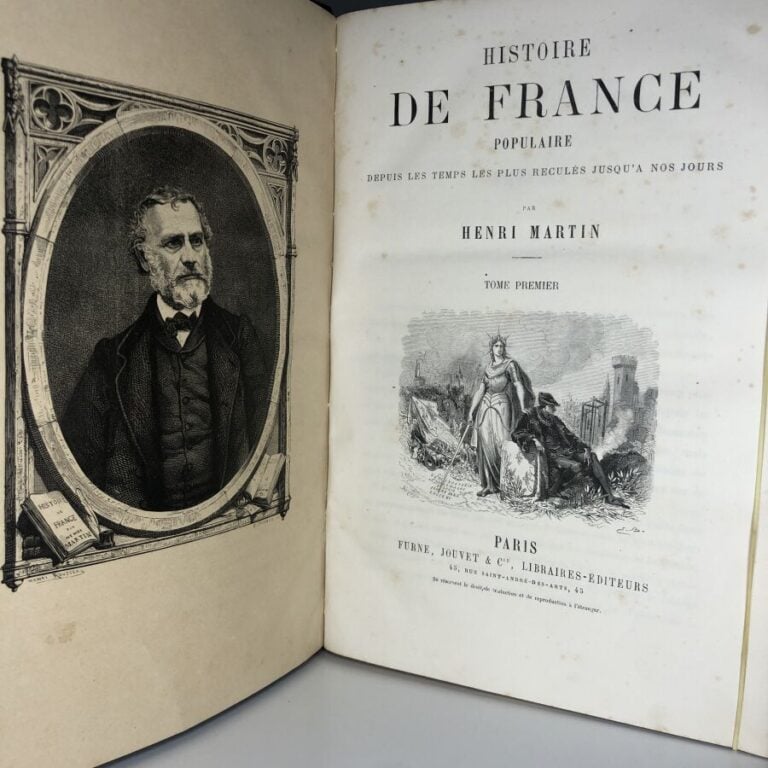 MARTIN (Henri). - Histoire de France populaire depuis les temps les plus reculé…