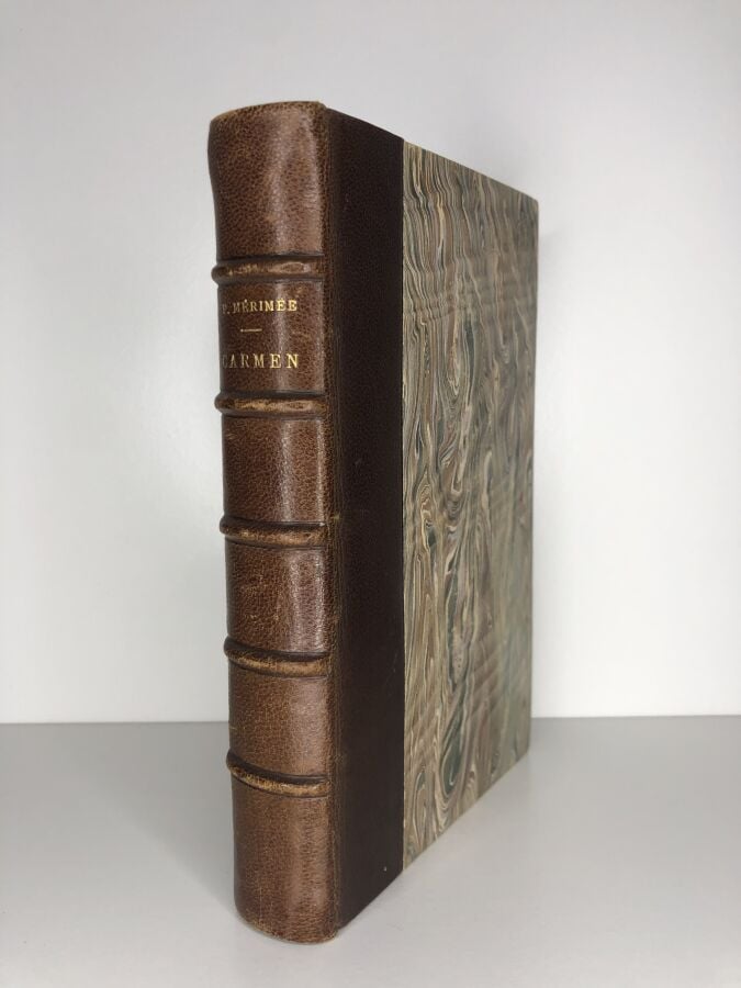MERIMEE (Prosper). - Carmen. Édité à Paris chez Calmann-Lévy en 1906. De format…