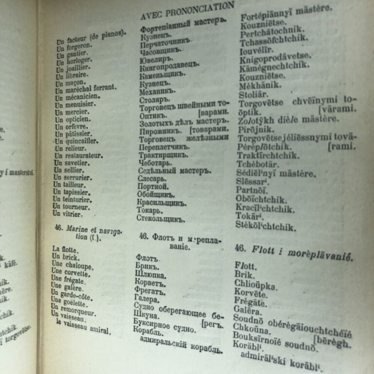 MONTEVERDE. - Manuel de la conversation Français-Russe avec prononciation. Édit…