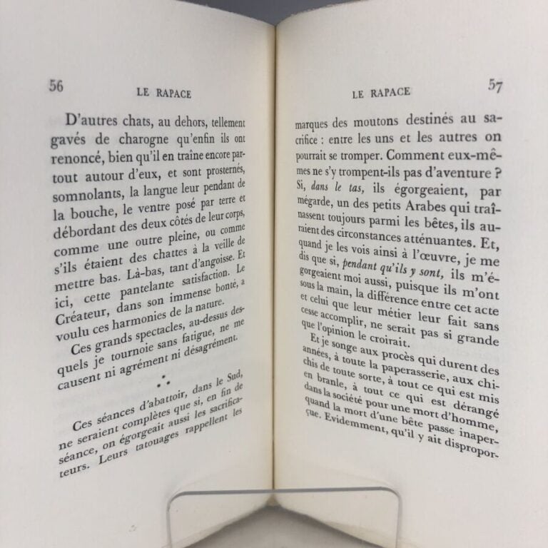 MONTHERLANT (Henry de). - Histoire naturelle imaginaire. Édité à Paris chez Edi…