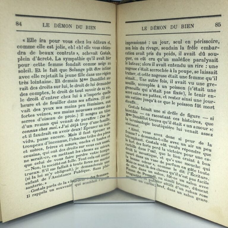 MONTHERLANT. - Les jeunes filles - Le démon du bien. Édité à Paris chez Bernard…