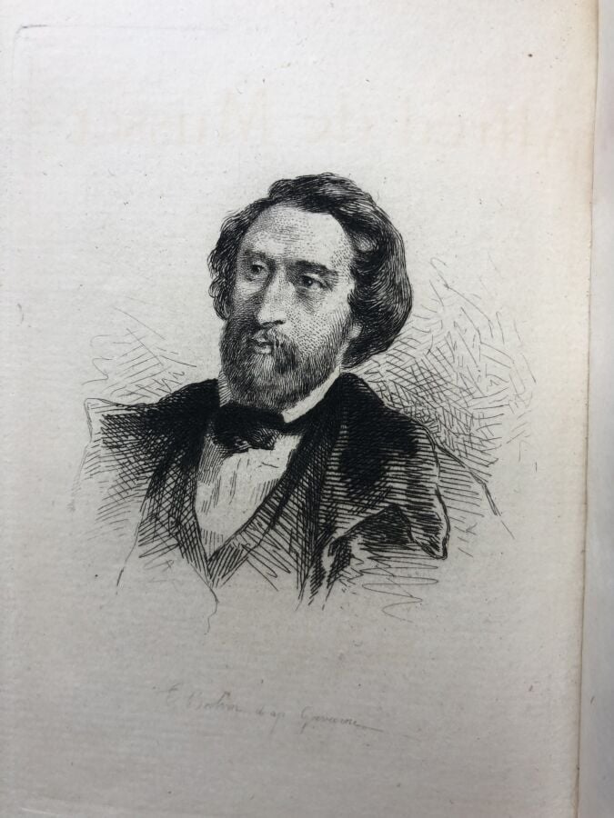 MUSSET (Alfred de). - OEuvres de Alfred de Musset, la confession d'un enfant du…