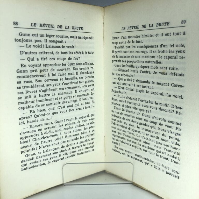 O'FLAHERTY (Liam). - Le réveil de la brute. Édité à Paris chez Stock en 1930. D…
