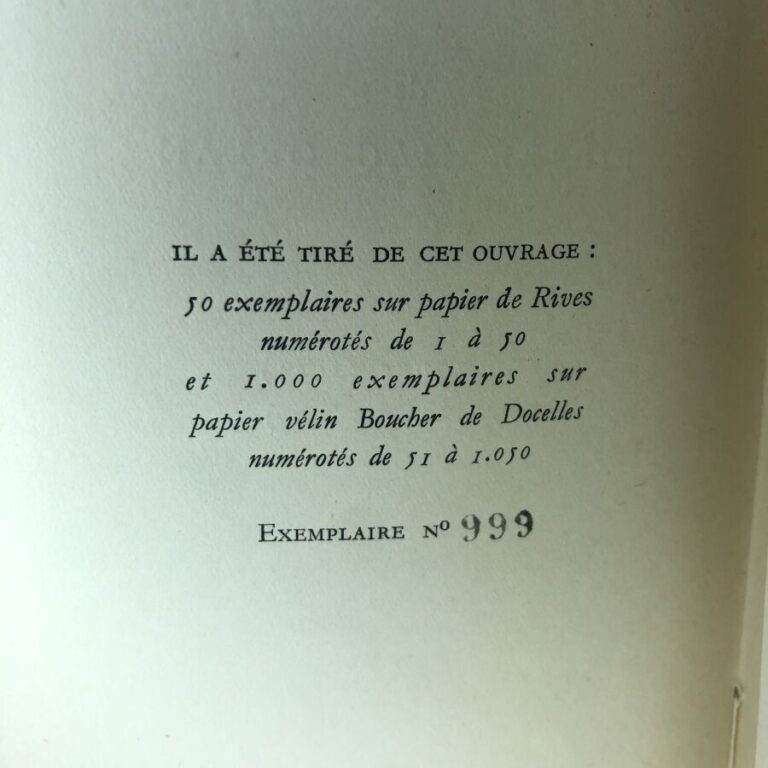 ORLAN (Pierre Mac). - Poèmes en prose. Édité à Paris chez Emile Paul en 1946. D…