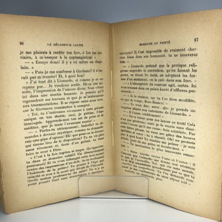 PELADAN. - Modestie et vanité. Édité à Paris chez Les éditions du monde moderne…