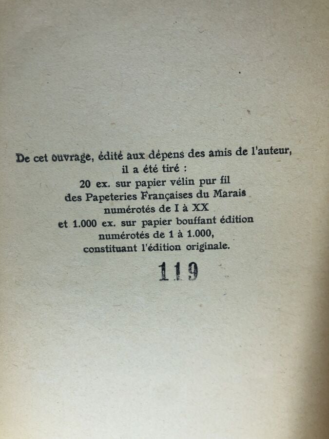 PERET (Benjamin). - Le deshonneur des poetes. Édité à Mexico chez Poésie et rév…