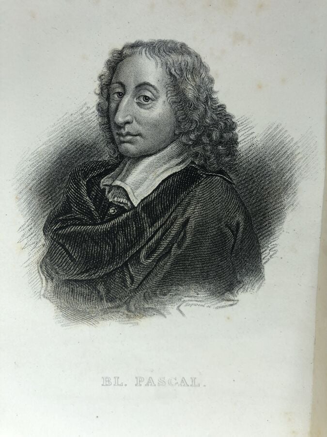 PERIER (Madame). - Pensées de Pascal. Édité à Paris chez Firmin Didot en 1887.…