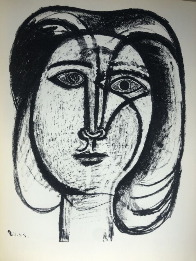 PICASSO (Pablo). - Das graphische werk. Édité à Stuttgart chez Verlag gerd Hatj…