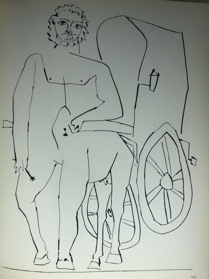 PICASSO (Pablo). - Das graphische werk. Édité à Stuttgart chez Verlag gerd Hatj…