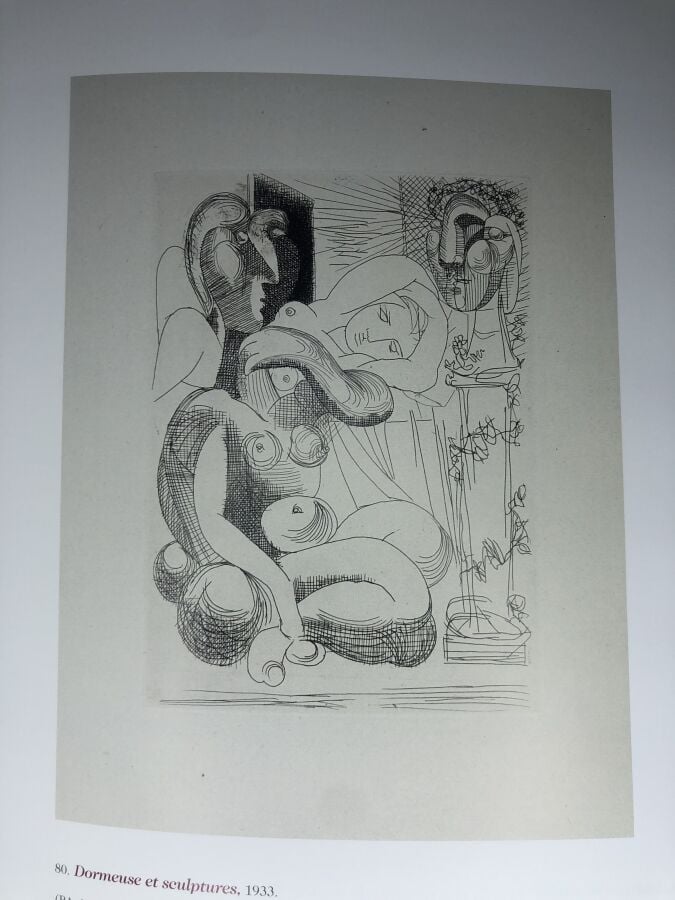 PICASSO (Pablo). - Monotypes, dessins, gravures, peintures. Édité à Paris chez…