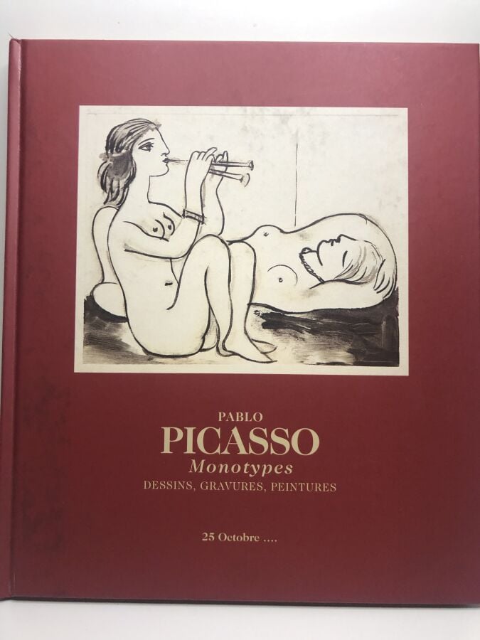 PICASSO (Pablo). - Monotypes, dessins, gravures, peintures. Édité à Paris chez…